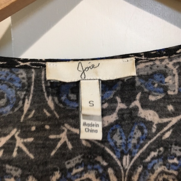 Joie Boho Bohemian Maxi Dress Printed Summer - Picture 3 of 4